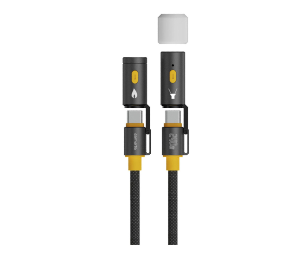 4smarts Kabel USB-C Explorer 3w1 240W 1.5m czarny - 1512623 - zdjęcie